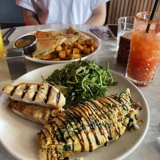 Spinach Bruschetta
