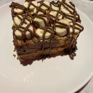 Banana Nutella French Toast