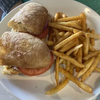 Hummus Chicken Panini