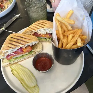 Avocado Chicken Cheddar Panini