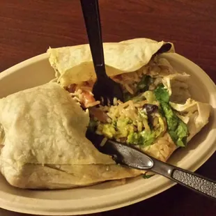 Chicken Burrito