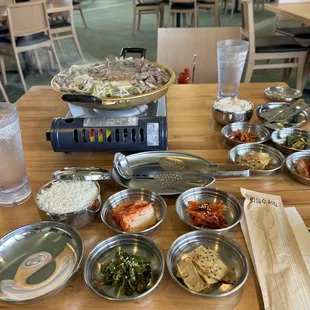Set meal for two.