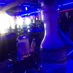 a bottle of liquor on a table