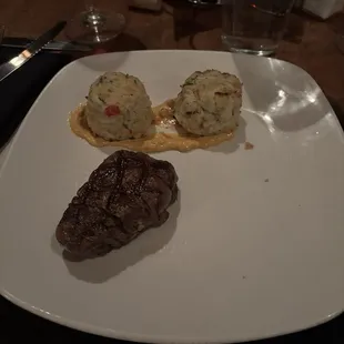 Fillet and crab!