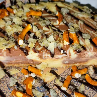 a chocolate and orange dessert