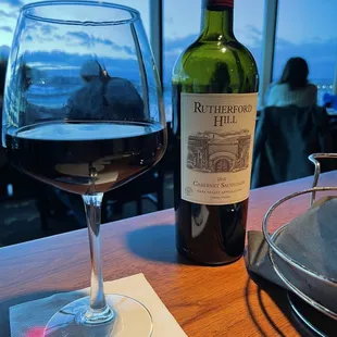 Beautiful bottle of red