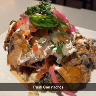 Trash can nacho's