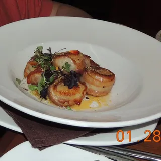 Bacon Wrapped Scallops