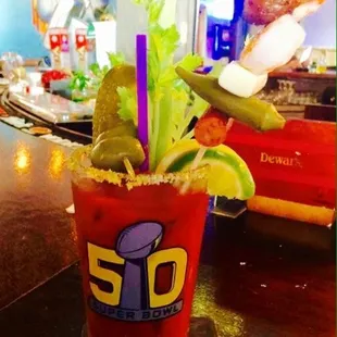 BEST Bloody Mary! Homemade recipe with all the best fixin's!