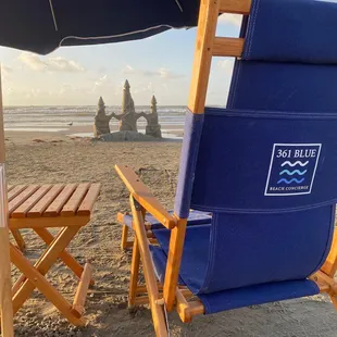 Relax and enjoy a beautiful day at the beach with 361 BLUE.