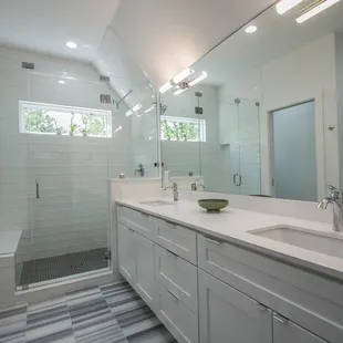 a clean bathroom