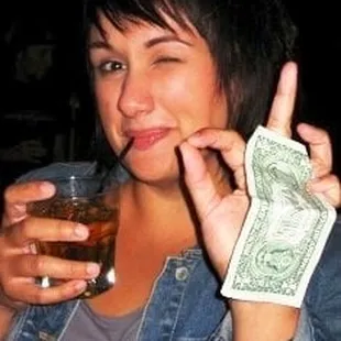 drunk, and with change left over!