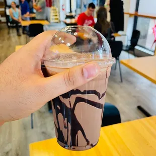 16 oz. Ghirardelli Frappe with Espresso Shot