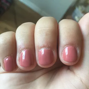 Gel manicure in color Redwood City