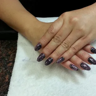 this "gel refill" was done by Vy (^^)v My regular guy John was out today, but I'm going home happy ～(´｀ )