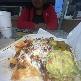 Trompo Nacho Plate