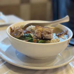 Duck &amp; wonton noodle soup (horrid)