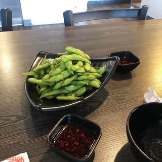 Garlic Edamame