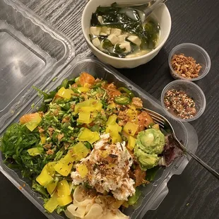 Very yummy delicious poke and the portion is so generous!!