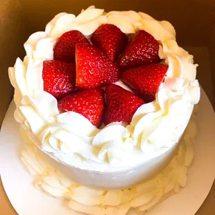 Strawberry (Cleveland) Cassata Cake
