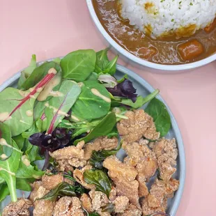 Curry Popcorn Chicken