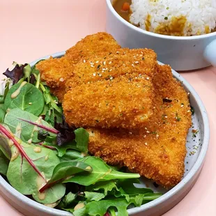 Curry Fried Fish Filet