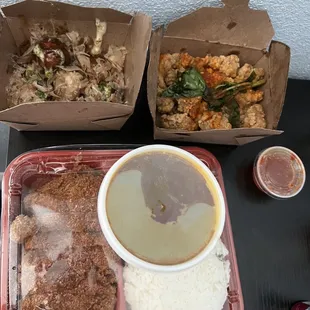 Pork Cutlet Curry Donburi