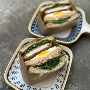 Fried Pork Cutlet Sandwich