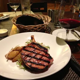 Pomegranate Pork Chops