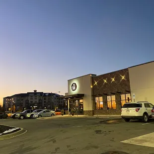 Front of the building