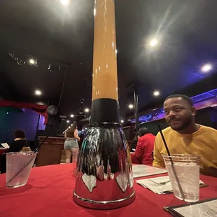 Mimosa tower (mostly juice)