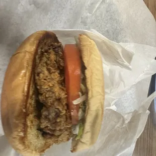 Chicken Fried Steak Sandwich