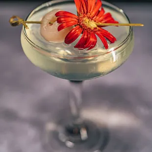 Lychee Martini created by the one and only Grace .