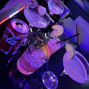 Lychee Martini , Coke, BestFriends Cocktail, Strawberry Lemonade Cocktail