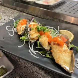 Baked Baked Green Mussels