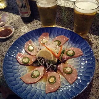 Yellowtail Sashimi with Jalapeno