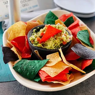 Fresh made guac -- delish!