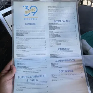 Menu!