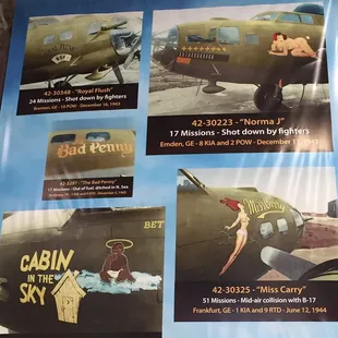 Lots of photo posters.