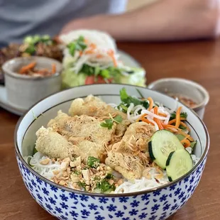 Vermicelli w/ Egg Rolls