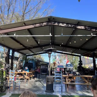 Patio with live music