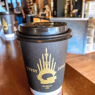 Coffee with oat milk