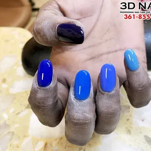 Manicure Design at 3 D Nails - Nail salon in Corpus Christi Texas 78411