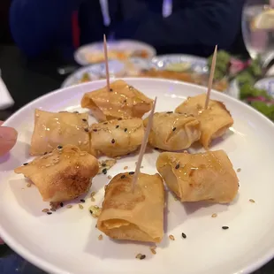 Fried bananas