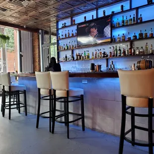 Definitely hidden gem. We walked right passed and came back for brunch.  Swanky decor