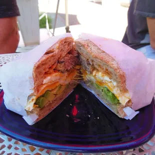 Philly Muffin Sandwich