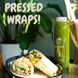 Try our Hot &amp; Pressed Wraps today!