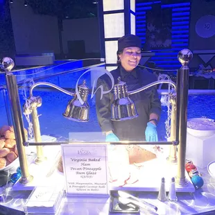 Food provided by The Plaza for Alpha Reliable Title Chirstmas Party