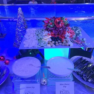 Catered food from The Plaza