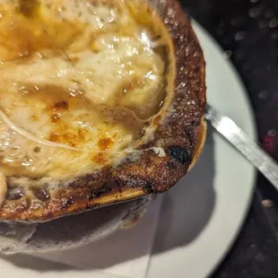 Delicious onion soup